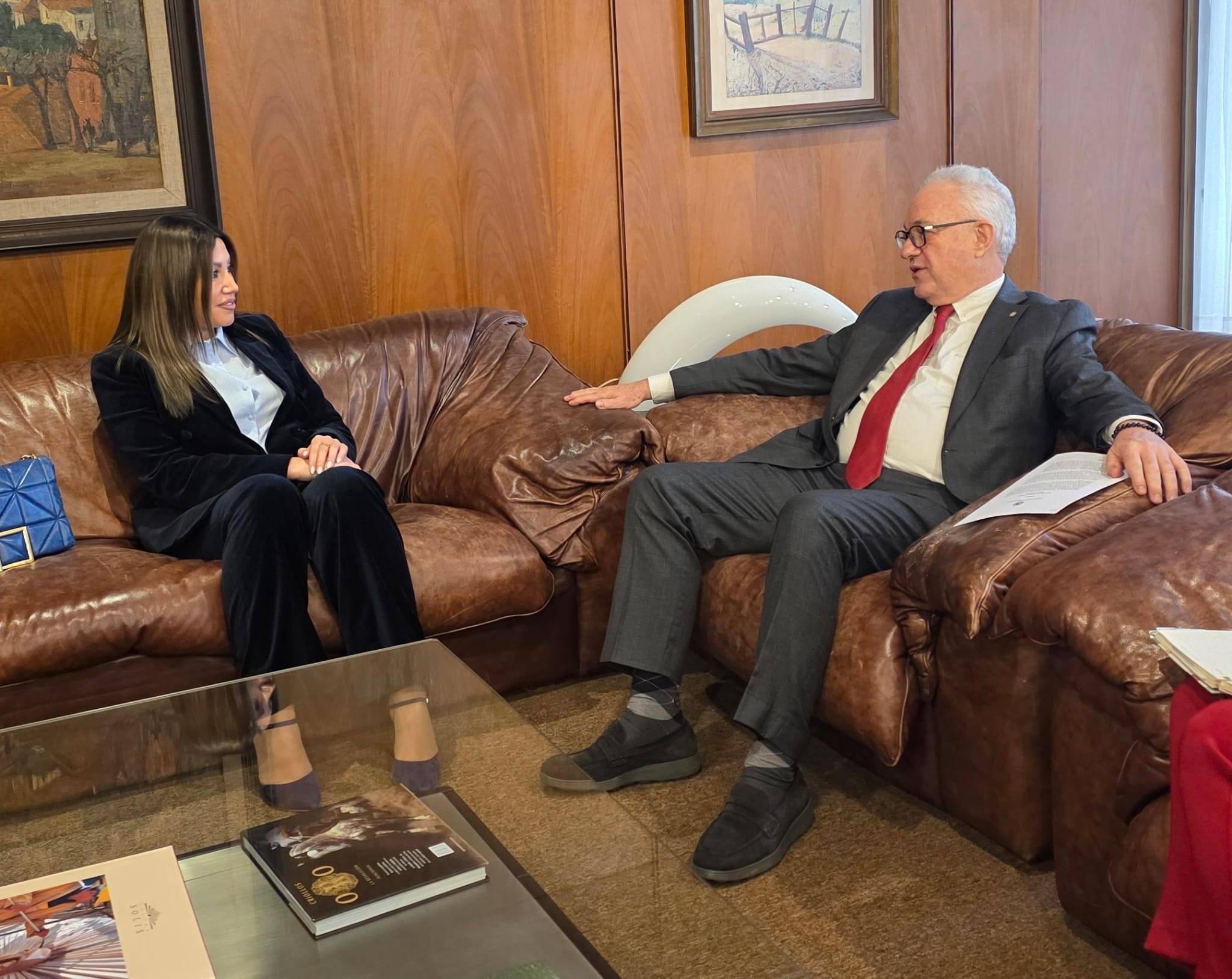 Դեսպան Մարիամ Գևորգյանը հանդիպել է Ուրուգվայի Արտաքին հարաբերությունների նախարար Մարիո Լուբետկինի հետ