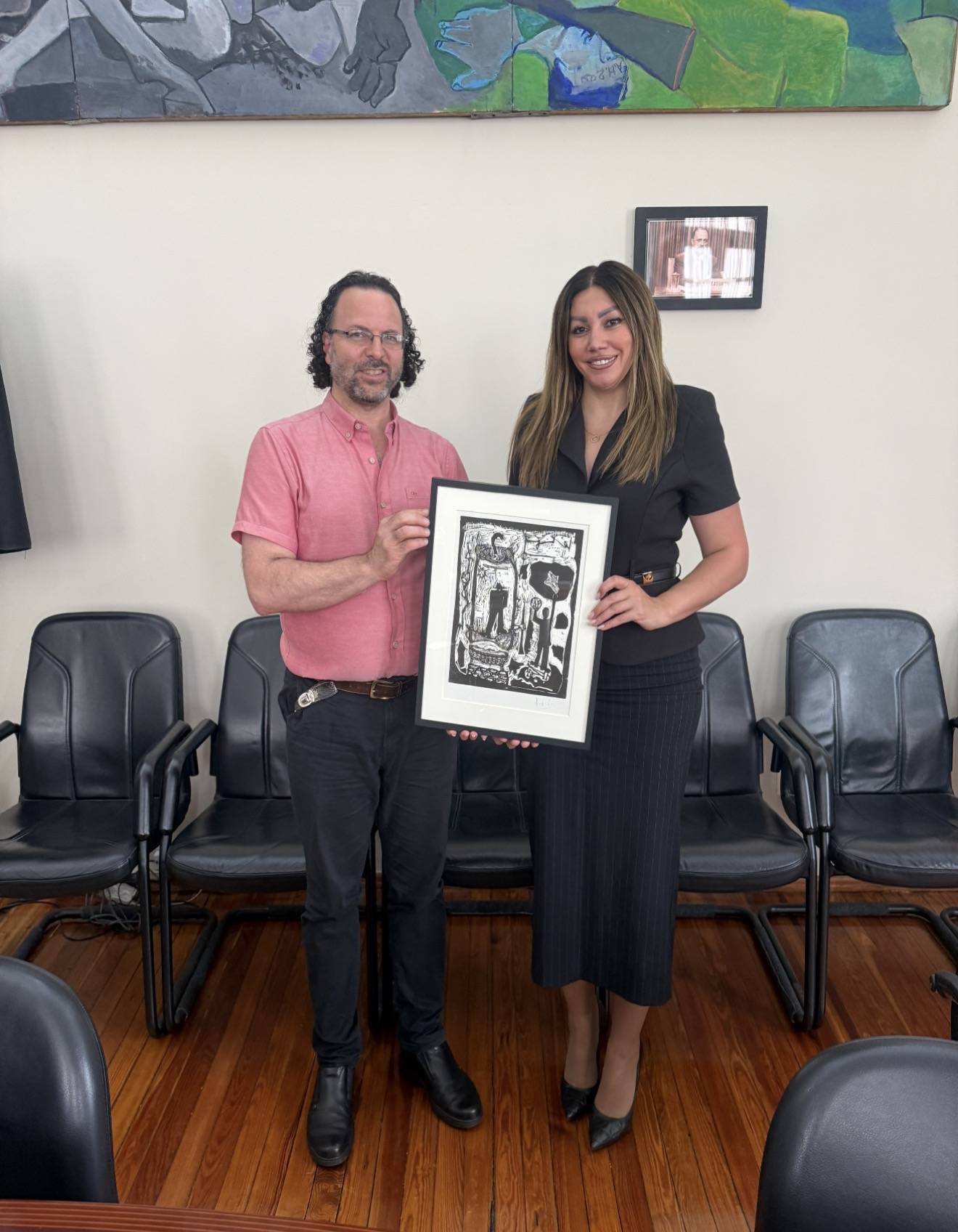 Դեսպան Մարիամ Գևորգյանը հանդիպել է Հանրապետության համալսարանի ռեկտոր Էկտոր Կանսելայի հետ