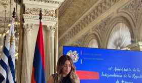 Հայաստանի Հանրապետության Անկախության 33-րդ տարեդարձին նվիրված պաշտոնական ընդունելություն Մոնտեվիդեոյում