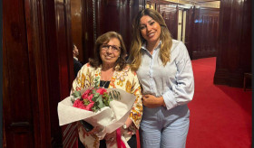 La embajadora Mariam Gevorgyan visit&oacute; el Palacio Legislativo para despedir a la diputada Ana Olivera, quien en la jornada de hoy culmina su labor parlamentaria.