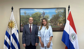 Դեսպան Մարիամ Գևորգյանը հանդիպել է Պարագվայում Ուրուգվայի դեսպան Մարսելո Բլանկո Կրիադոյի հետ
