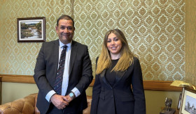 Դեսպան Մարիամ Գևորգյանը հանդիպում է ունեցել Ուրուգվայի Սենատորների պալատի միջազգային գործերի հանձնաժողովի նախագահ Սեբաստիան Դա Սիլվայի հետ