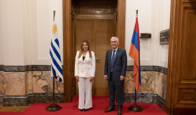 Դեսպան Մարիամ Գևորգյանը հանդիպում է ունեցել Ուրուգվայի Ներկայացուցիչների պալատի նախագահ Ռոդրիգո Գոնյիի հետ