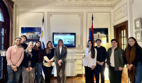 Դեսպանությունում հյուրընկալվել են Հանրապետության համալսարանի Իրավունքի ֆակուլտետի ուսանողները