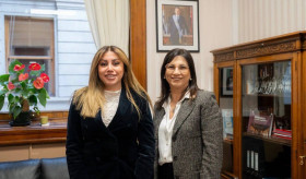 Դեսպան Մարիամ Գևորգյանը հանդիպել է սենատոր, Ուրուգվայի Սենատորների պալատի Շրջակա միջավայրի հանձնաժողովի նախագահ Բլանկա Ռոդրիգեսի հետ