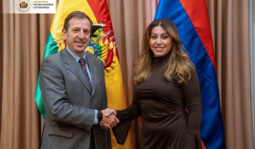 Դեսպան Մարիամ Գևորգյանը հանդիպում է ունեցել Բոլիվիայի արտաքին հարաբերությունների նախարարի տեղակալ Կարլոս Պասի հետ